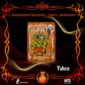 Token Gobelin & Shaman Foil CDF 2026